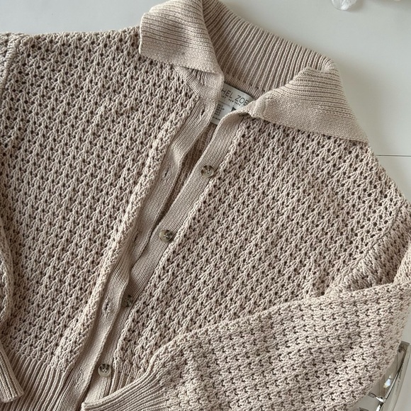 Sale Rachel Zoe ivory cardigan - Picture 4 of 8